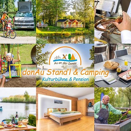 Camping & Pension Au An Der Donau Kültér fotó