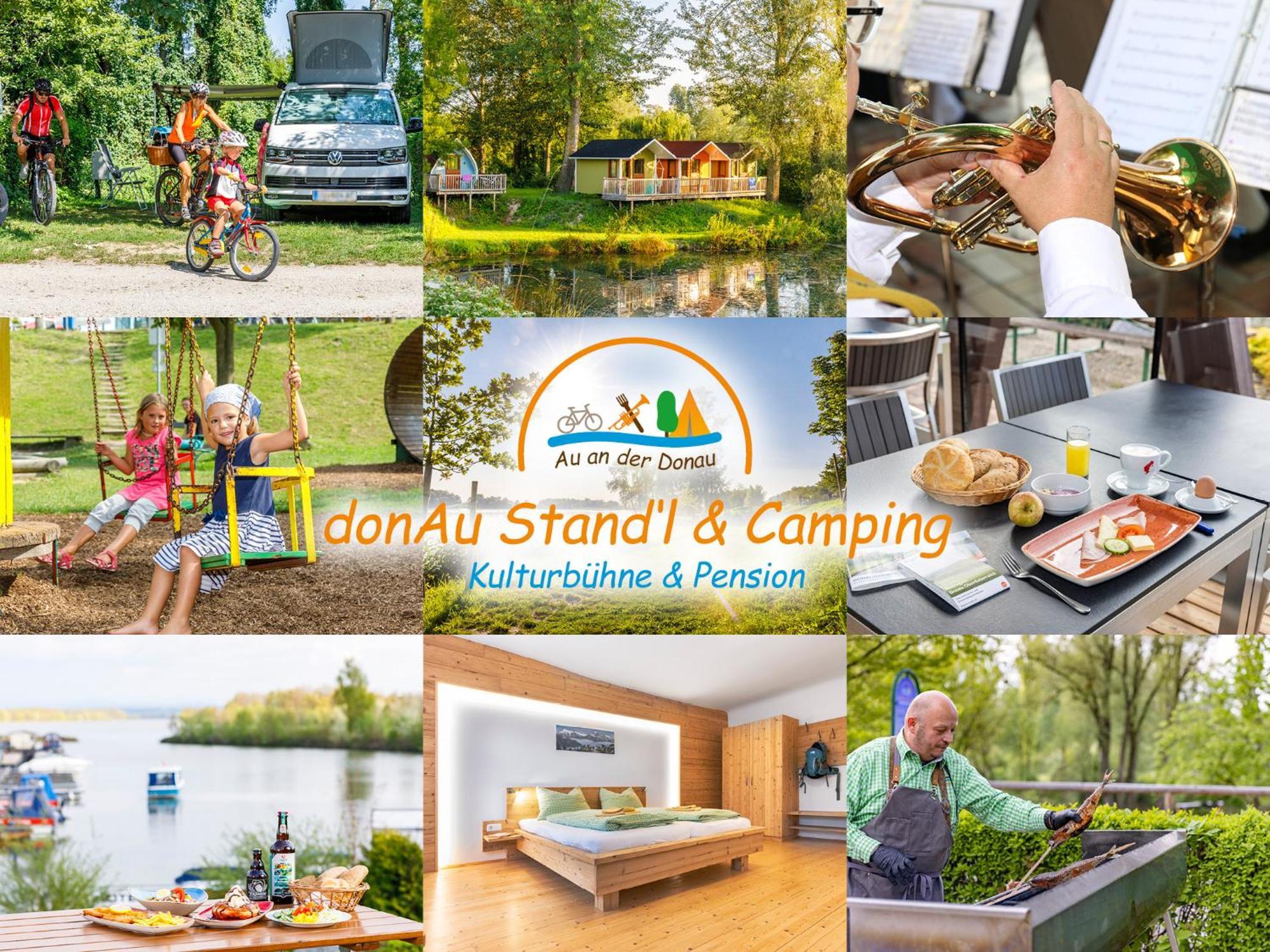 Camping & Pension Au An Der Donau Kültér fotó