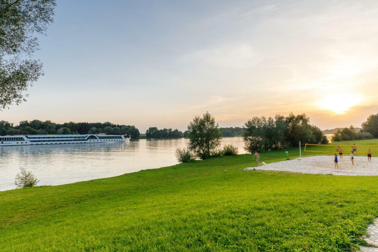 Camping & Pension Au An Der Donau Kültér fotó