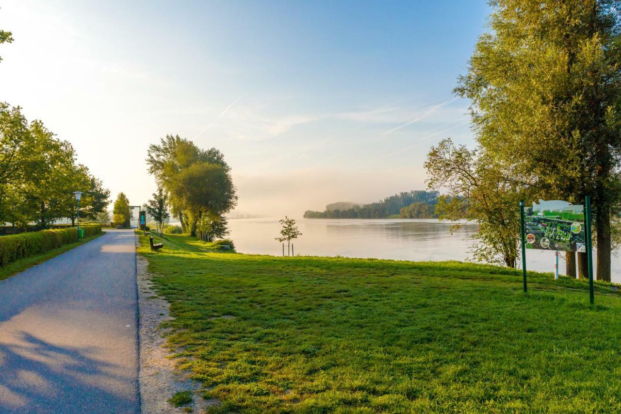 Camping & Pension Au An Der Donau Kültér fotó